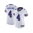 Women's Nike Buffalo Bills #4 Stephen Hauschka Vapor Untouchable Limited White NFL Jersey