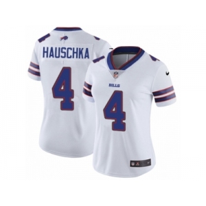 Women's Nike Buffalo Bills #4 Stephen Hauschka Vapor Untouchable Limited White NFL Jersey