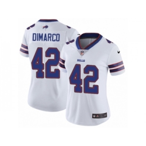 Women's Nike Buffalo Bills #42 Patrick DiMarco Vapor Untouchable Limited White NFL Jersey