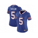 Women's Nike Buffalo Bills #5 Tyrod Taylor Vapor Untouchable Limited Royal Blue Team Color NFL Jersey