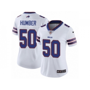 Women's Nike Buffalo Bills #50 Ramon Humber Vapor Untouchable Limited White NFL Jersey