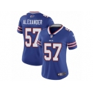 Women's Nike Buffalo Bills #57 Lorenzo Alexander Vapor Untouchable Limited Royal Blue Team Color NFL Jersey