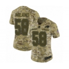 Women's Nike Buffalo Bills #58 Matt Milano Limited Camo 2018 Salute to Service NFL Jersey