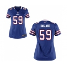 Women's Nike Buffalo Bills #59 Reggie Ragland Royal Blue Team Color NFL Jersey