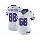 Women's Nike Buffalo Bills #66 Seantrel Henderson Vapor Untouchable Limited White NFL Jersey