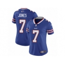 Women's Nike Buffalo Bills #7 Cardale Jones Vapor Untouchable Limited Royal Blue Team Color NFL Jersey