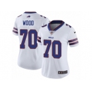 Women's Nike Buffalo Bills #70 Eric Wood Vapor Untouchable Limited White NFL Jersey