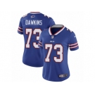 Women's Nike Buffalo Bills #73 Dion Dawkins Vapor Untouchable Limited Royal Blue Team Color NFL Jersey