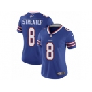 Women's Nike Buffalo Bills #8 Rod Streater Royal Blue Team Color Vapor Untouchable Limited Player NFL Jersey