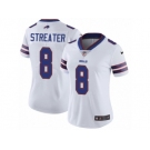 Women's Nike Buffalo Bills #8 Rod Streater White Vapor Untouchable Limited Player NFL Jersey