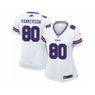 Women's Nike Buffalo Bills #80 Leonard Hankerson Limited White NFL Jersey