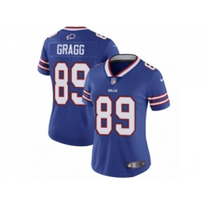 Women's Nike Buffalo Bills #89 Chris Gragg Vapor Untouchable Limited Royal Blue Team Color NFL Jersey