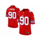 Women's Nike Buffalo Bills #90 Shaq Lawson Limited Red Rush NFL Jersey