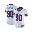 Women's Nike Buffalo Bills #90 Shaq Lawson Vapor Untouchable Limited White NFL Jersey