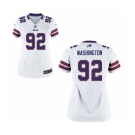 Women's Nike Buffalo Bills #92 Adolphus Washington White NFL Jersey