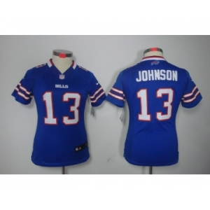 nike women nfl jerseys buffalo bills #13 johnson boue[nike]