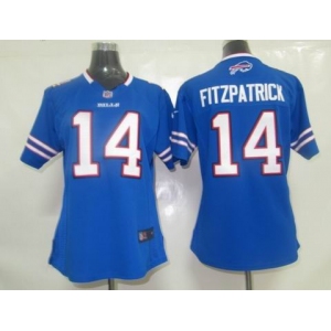 nike women nfl jerseys buffalo bills #14 fitzpatrick blue[nike]