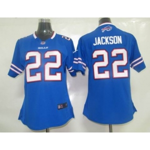 nike women nfl jerseys buffalo bills #22 jackson blue[nike]