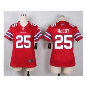 nike women nfl jerseys buffalo bills #25 mccoy red[nike]
