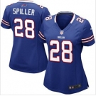 nike women nfl jerseys buffalo bills #28 spiller blue[nike]