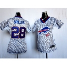 nike women nfl jerseys buffalo bills #28 spiller[fem fan zebra]