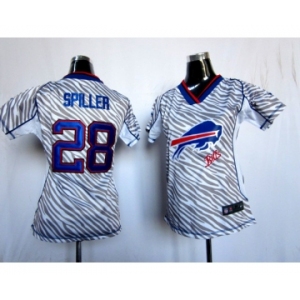 nike women nfl jerseys buffalo bills #28 spiller[fem fan zebra]