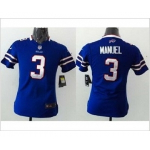 nike women nfl jerseys buffalo bills #3 manuel blue[nike]
