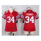 nike women nfl jerseys buffalo bills #34 thurman thomas red[nike]