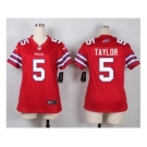 nike women nfl jerseys buffalo bills #5 taylor red[nike]