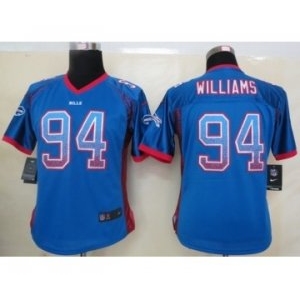 nike women nfl jerseys buffalo bills #94 williams blue[Elite drift fashion