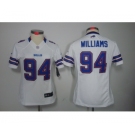 nike women nfl jerseys buffalo bills #94 williams white[nike limited]