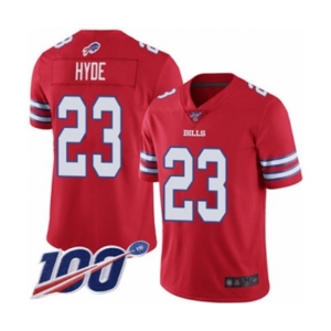 Youth Buffalo Bills #23 Micah Hyde Limited Red Rush Vapor Untouchable 100th Season Football Jersey