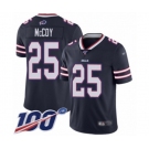 Youth Buffalo Bills #25 LeSean McCoy Limited Navy Blue Inverted Legend 100th Season Football Jersey