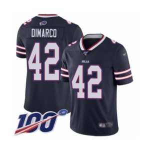 Youth Buffalo Bills #42 Patrick DiMarco Limited Navy Blue Inverted Legend 100th Season Football Jersey