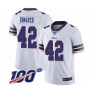 Youth Buffalo Bills #42 Patrick DiMarco White Vapor Untouchable Limited Player 100th Season Football Jersey