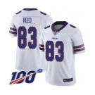 Youth Buffalo Bills #83 Andre Reed White Vapor Untouchable Limited Player 100th Season Football Jersey