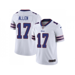 Youth Nike Buffalo Bills #17 Josh Allen White Stitched NFL Vapor Untouchable Limited Jersey