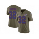 Youth Nike Buffalo Bills #32 O. J. Simpson Limited Olive 2017 Salute to Service NFL Jersey