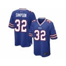 Youth Nike Buffalo Bills #32 O. J. Simpson Royal Blue Team Color Stitched NFL New Jersey