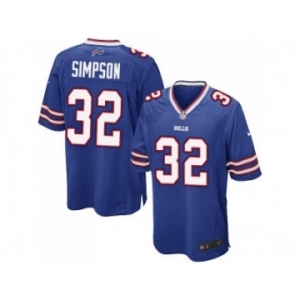 Youth Nike Buffalo Bills #32 O. J. Simpson Royal Blue Team Color Stitched NFL New Jersey