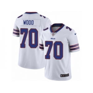 Youth Nike Buffalo Bills #70 Eric Wood Vapor Untouchable Limited White NFL Jersey