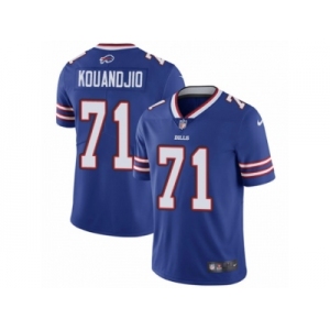 Youth Nike Buffalo Bills #71 Cyrus Kouandjio Vapor Untouchable Limited Royal Blue Team Color NFL Jersey