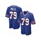 Youth Nike Buffalo Bills #79 Jordan Mills Game Royal Blue Team Color NFL Jersey