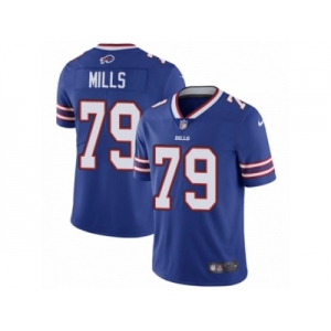 Youth Nike Buffalo Bills #79 Jordan Mills Royal Blue Team Color Vapor Untouchable Limited Player NFL Jersey