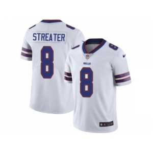 Youth Nike Buffalo Bills #8 Rod Streater White Vapor Untouchable Limited Player NFL Jersey