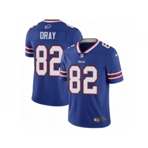 Youth Nike Buffalo Bills #82 Jim Dray Vapor Untouchable Limited Royal Blue Team Color NFL Jersey