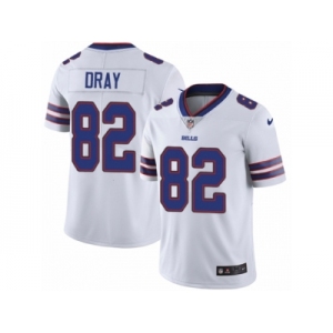 Youth Nike Buffalo Bills #82 Jim Dray Vapor Untouchable Limited White NFL Jersey