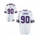 Youth Nike Buffalo Bills #90 Shaq Lawson White NFL Jersey