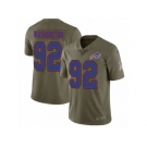 Youth Nike Buffalo Bills #92 Adolphus Washington Limited Olive 2017 Salute to Service NFL Jersey