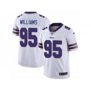 Youth Nike Buffalo Bills #95 Kyle Williams Vapor Untouchable Limited White NFL Jersey